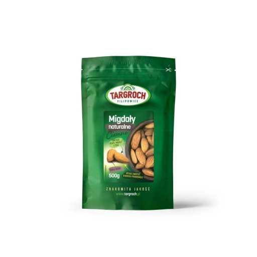 Prírodné MANDLE tmavé 500 g bez konzervantov