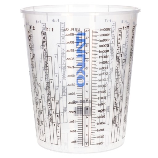 HRNČEK NA MIEŠANIE LAKOVÝCH FAREB S STUPŇOU, 2300ml