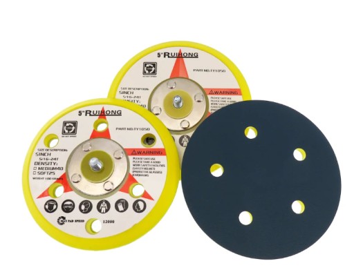 Brúsna podložka na suchý zips 125mm bez závitových otvorov 5/16