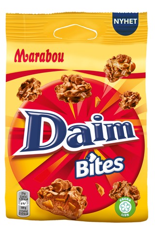 Marabou Daim Bites čokoládové tyčinky 145 g
