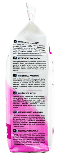 Hygienické vložky 40x60 BOCIOLAND savé jednorazové podložky x10 BOC0150