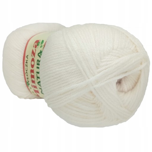 Mimoza Opus akrylová priadza 100g/330m KRÉMOVÁ 232