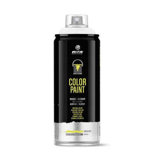 MTN MONTANA PRO ACRYLIC 400 ml MATNÁ BIELA RAL