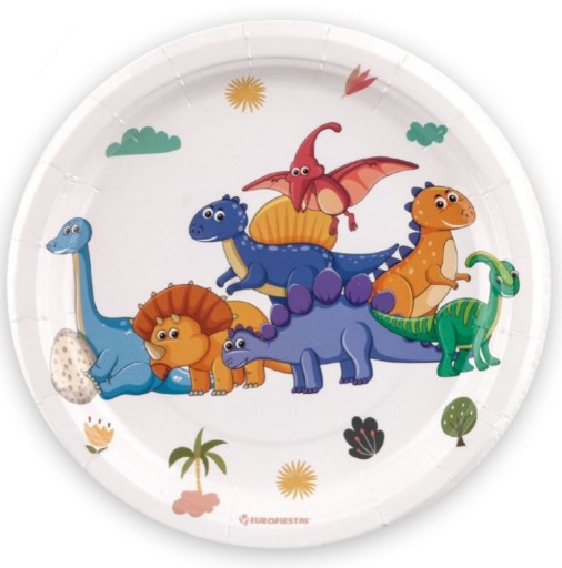 PAPIEROVÉ TANIERE DINOSAURS DINO 8 ks 18 cm
