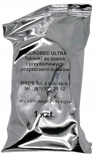 BROS - Microbec ULTRA - tableta do septikov.