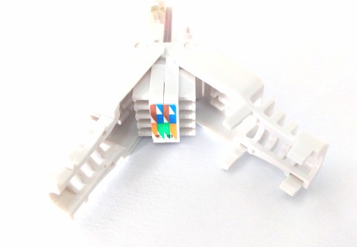 UTP modulárna zástrčka RJ45 8p8c cat.6, bez náradia