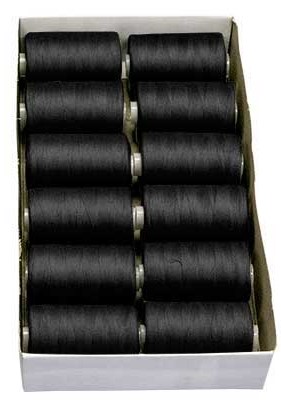 Univerzálne závity 1000m 40/2 Black 807