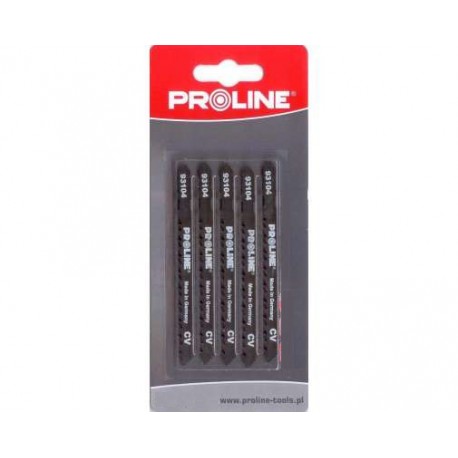Drevené listy do priamočiarych píl 75mm, typ U, 6TPI 5 ks. PROLINE 93404