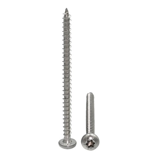4x40 DREVENÁ SKRUTKA LENENTIAL VALEC NEREZ NEREZ TORX 9112 (10)