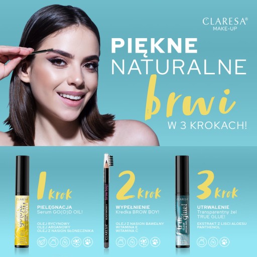 CLARESA TRUE GLUE SILNÝ STYLING OBOČIA GÉLOVÁ LAMINOVANÁ FIXÁCIA