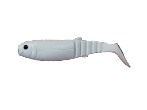 Savage Gear Cannibal 12,5 cm - White Limited