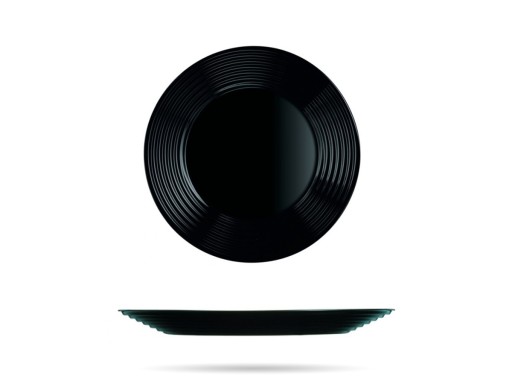 Dezertný tanier 19 cm čierny HARENA LUMINARC