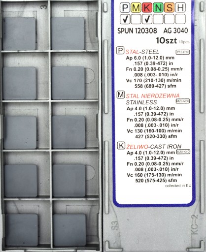 VLOŽKY VIAC ČEPEĽOV ODSTREDENÉ 120308 AG3040