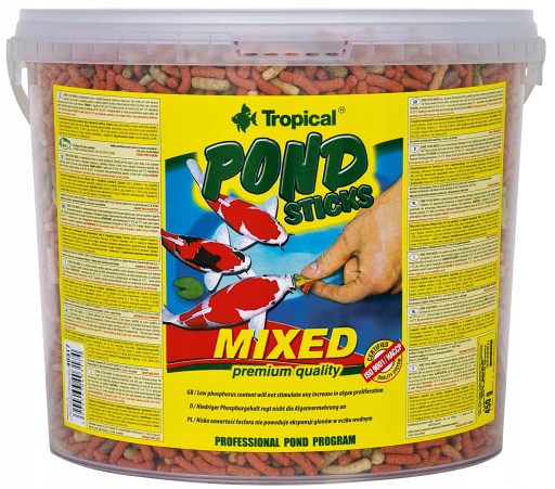 Tropical Pond Sticks Miešané krmivo pre ryby 5 l 430 g