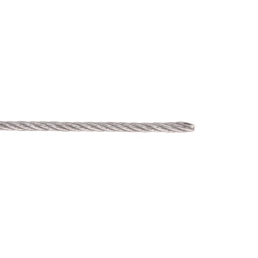 Oceľové lano pozinkované 2mm 1m