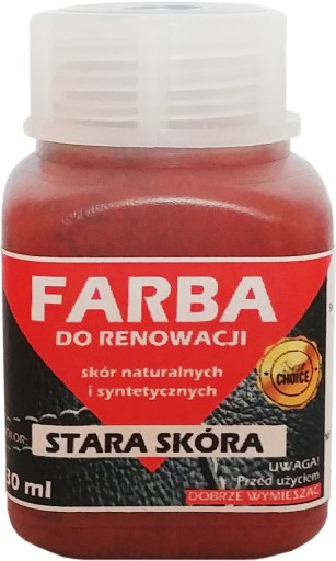 RENOVAČNÁ FARBA KOŽE STARÁ KOŽA 30ml