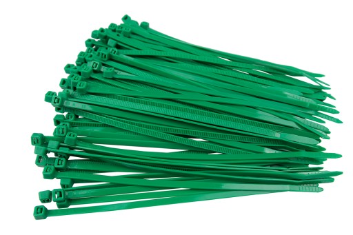 CABLE TAPE páska na viazanie káblov 3,6x100mm 200ks ZELENÁ