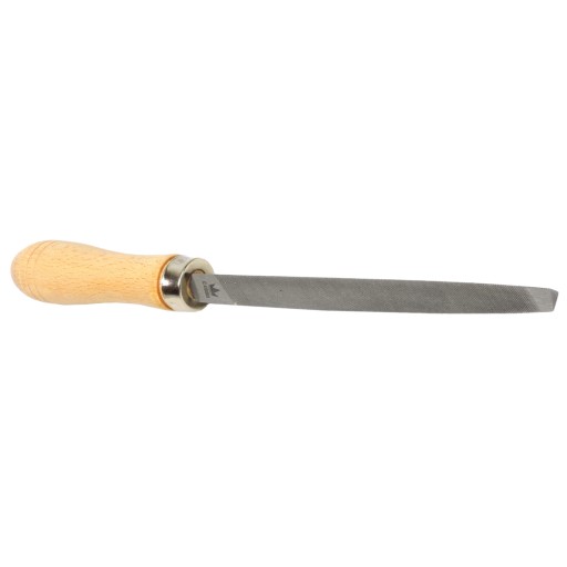 TROJUHOLNÍKOVÝ PILNÍK 150 mm REŤAZ Č. 2 DREVENÁ RÚČKA RICHMANN C4982