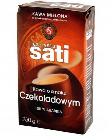 CAFE SATI CHOCOLAT - ČOKOLÁDA S PRÍCHUŤOU MLETÁ KÁVA 250G