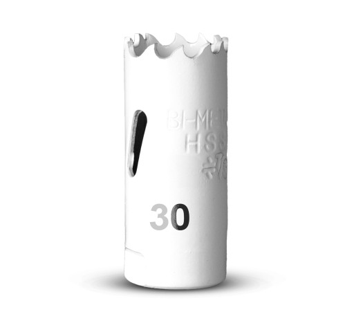 DIEROVÁ PILA NA DREVO, KOV FI 30mm BI-METAL REZANÁ DIEROVÁ PILA VRTÁK