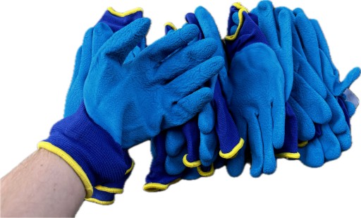 Pracovné rukavice SKY FLEX - perfektne padnú SPANDEX VERKEN - 9 L