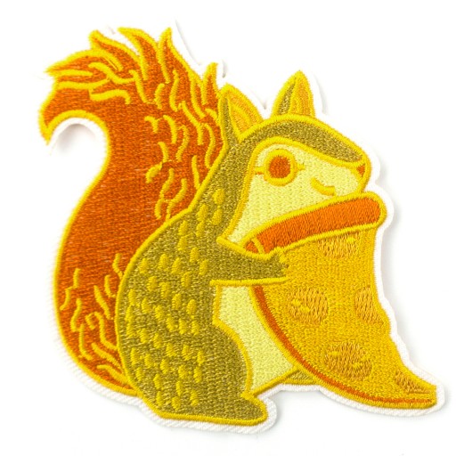 TERMO nažehľovačka Patch na pizzu veverička