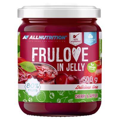 FRULOVE V ŽELÉ JABLKO-VIŠNE 500g DŽEMY BEZ CUKRU