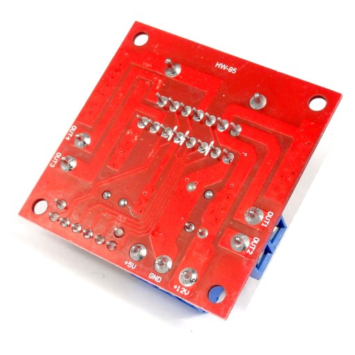 H-bridge ovládač krokového motora a DC L298N