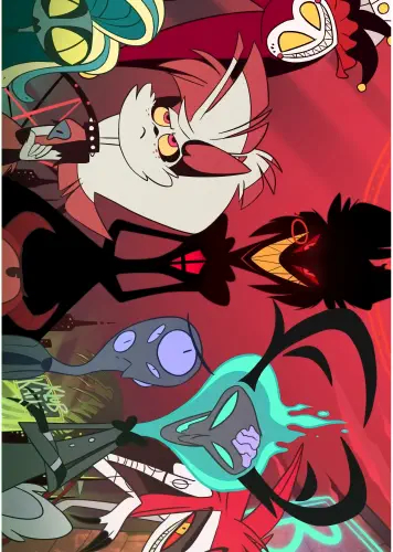 Anime Manga Plagát Hazbin Hotel HZH_042 A3