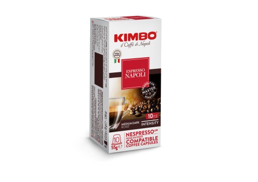 Kimbo Espresso Napoli 10 kapsúl Nespresso