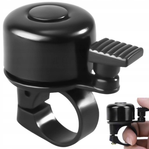 Bicykel Bell Bicykel Metal Universal Black Loud Urban RETRO