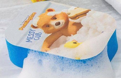 Špongia do kúpeľa Teddy Bear Paddington Messy Cup