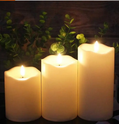 LED VLOŽKA SVIEČKY PRE SKVELÝ EFEKT PLAMEŇA SVIEČKY SVIEČKA 11CM SADA BATÉRIÍ