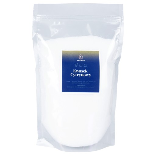 Kyselina citrónová 1kg Wenatural - natural, potravinárska, univerzálna