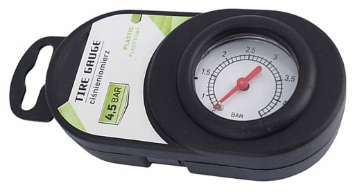 A1B71 MANOMETER TLAKU PRE KOLESÁ + Púzdro 4,5 BAR