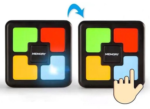 Edukačná pexeso puzzle hra MEMORY batérie pre deti, elektronické
