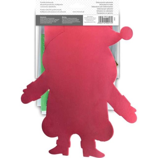 Kreatívna SANTA DIY FOAM SADA NA MONTÁŽ