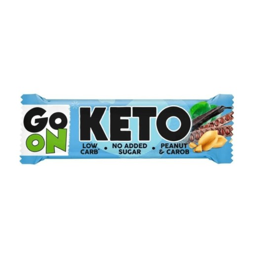 GO ON KETO BAR PROTEIN KETOGENIC DIET 3x50g SVALOVÁ HMOTA BEZ CUKRU