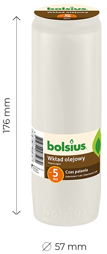 OLEJOVÁ NÁPLŇ BOLSIUS 6/5 DNÍ 1 kus