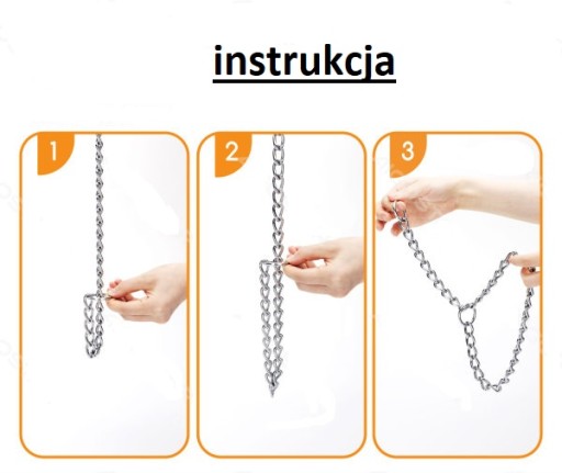 Retiazkový škrtiaci obojok pre psov 55 cm