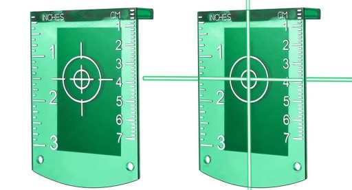LASEROVÝ CIEĽOVÝ ŠTÍT ZELENÁ MAGNETICKÁ PLATŇA
