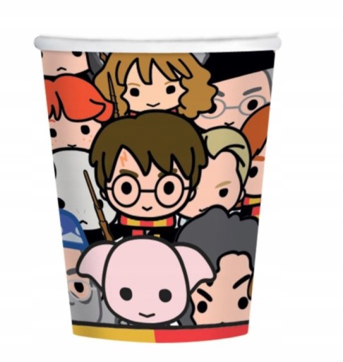Harry Potter papierové poháre 8 ks na NARODENINY