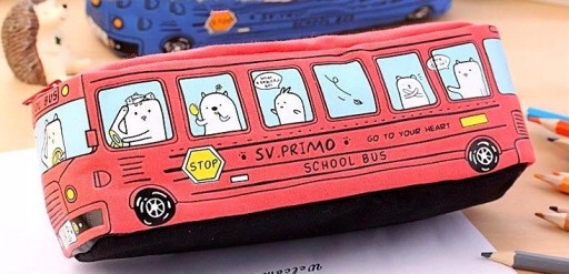 Školský peračník, taška na autobus, školský tubus