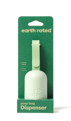 Earth Rated, puzdro + vrecká na exkrementy bez zápachu, 15 kusov