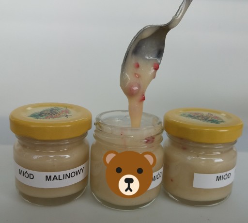 MALINOVÝ MED S MALINAMI CHUTNÝ PRE DETI.
