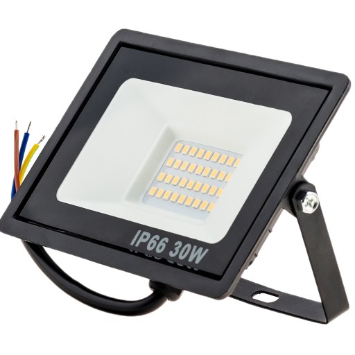 Halogénový reflektor PRACOVNÁ LAMPA VODEODOLNÉ LED SVIETIDLO 30W 2700lm SLIM