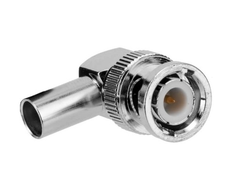 UHLOVÁ BNC ZÁSTRČKA KRIMOVANÁ RG58 RF5 H155 PTFE/zlatá