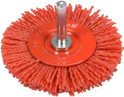 KOTÚČOVÁ KEFA S STOPKOU 75MM NYLON Yato