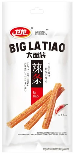 Wei Long Latiao Hot & Spicy 106 g