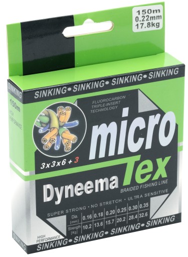 NEVIDITEĽNÝ MOST DYNEEMA 0,18mm 13,90 kg